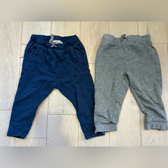 Baby Jogger Pants Set - Navy and Gray - Picture 1 of 11